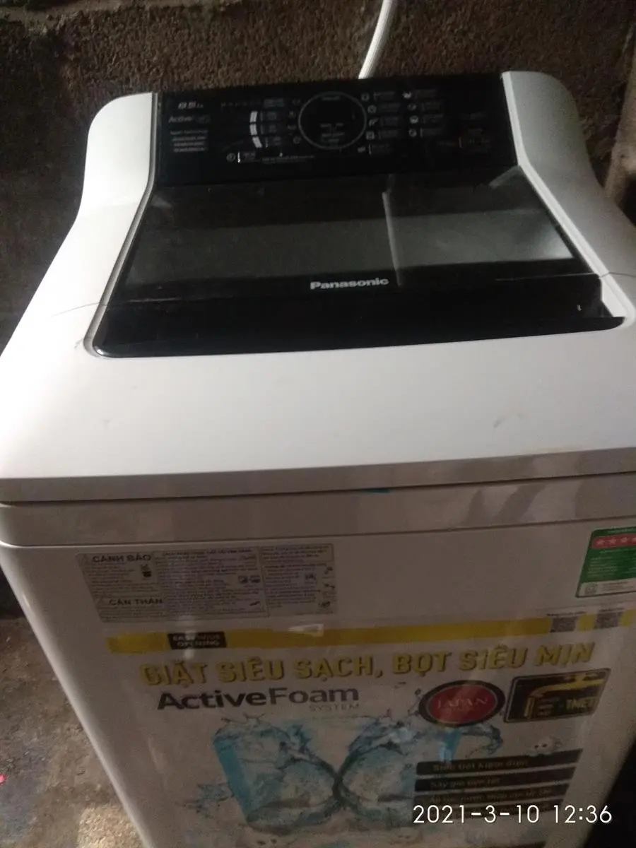 Khách hàng review Máy giặt Panasonic 8.5 kg NA-F85A4HRV 1