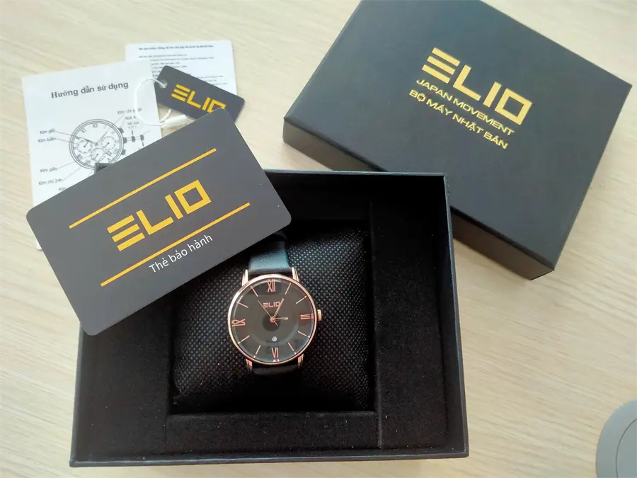 Khách hàng review Đồng hồ ELIO Nắng Xuân 33 mm Nữ EL050-02 5