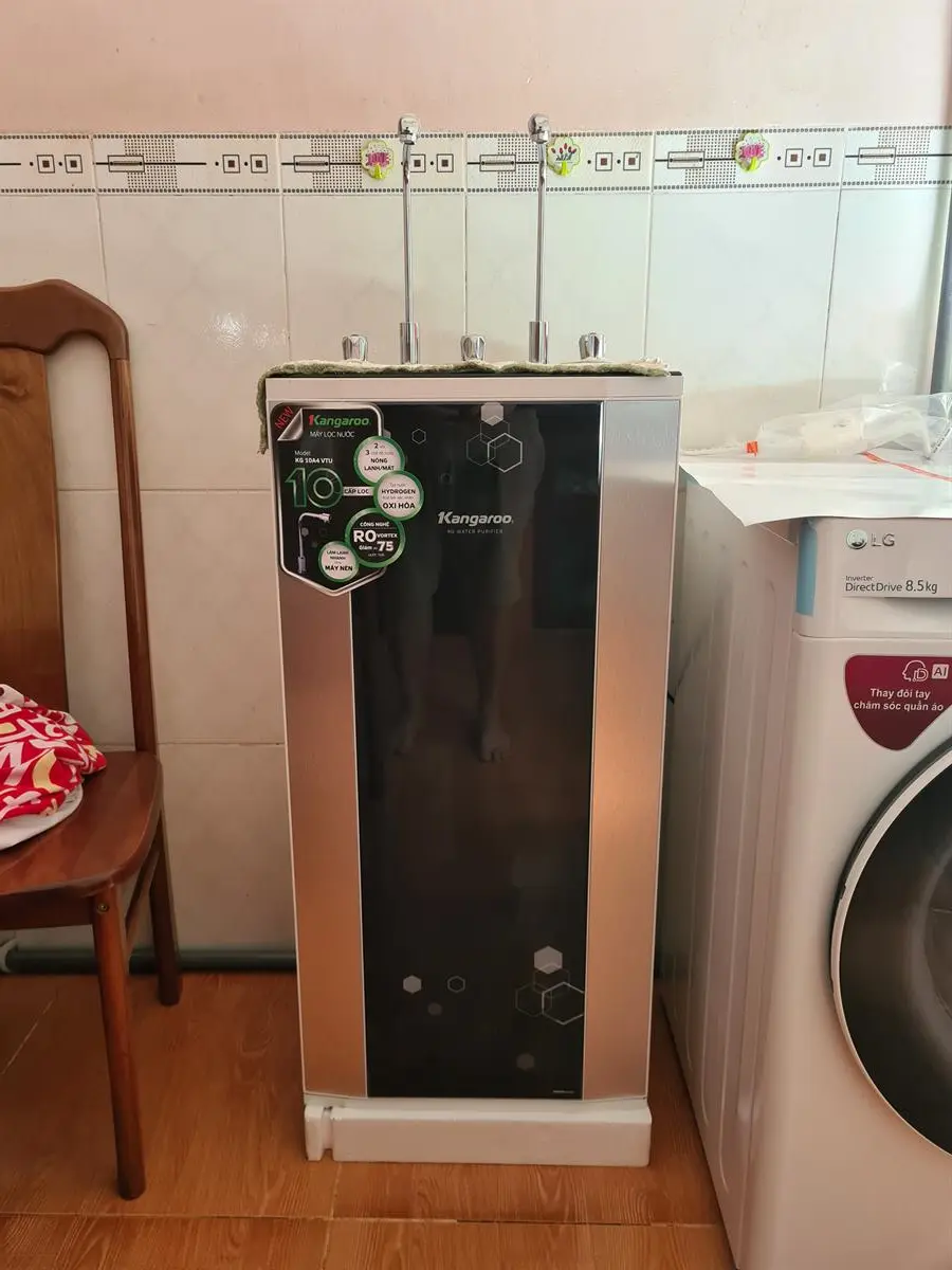 Khách hàng review Máy lọc nước RO nóng nguội lạnh Hydrogen Kangaroo KG10A4VTU 10 lõi 56