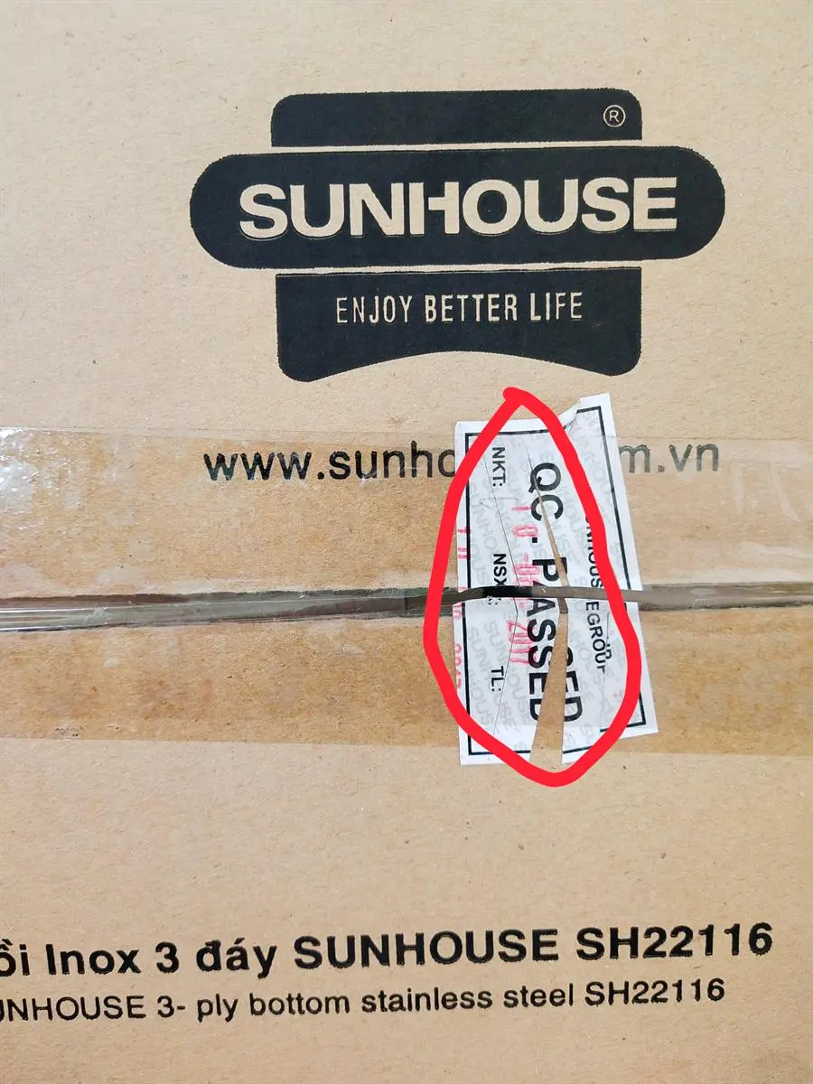 Khách hàng review Nồi inox 3 đáy nắp kính 16 cm Sunhouse SH22116 1