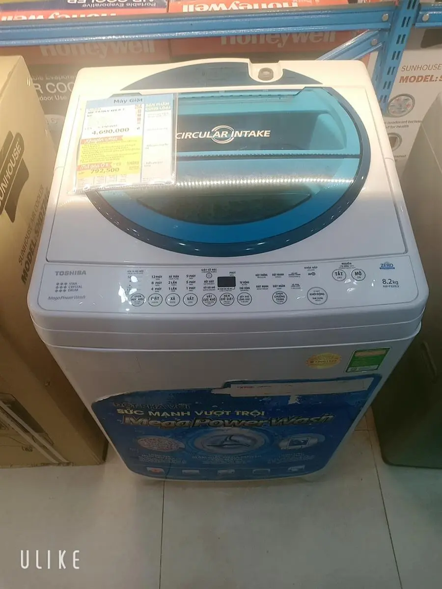 Khách hàng review Máy giặt Toshiba 8.2 kg AW-F920LV WB 13