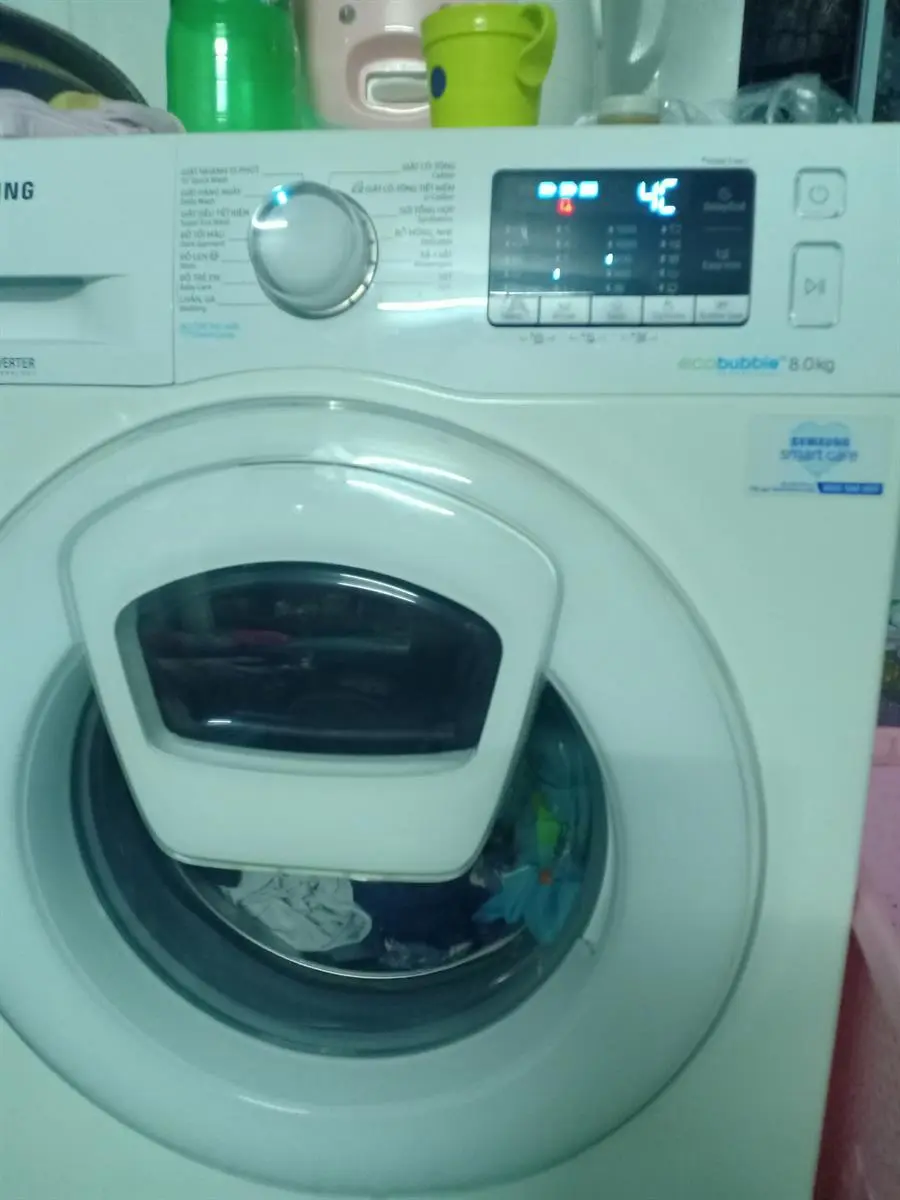 Khách hàng review Máy giặt Samsung AddWash Inverter 8 kg WW80K52E0WW/SV 2