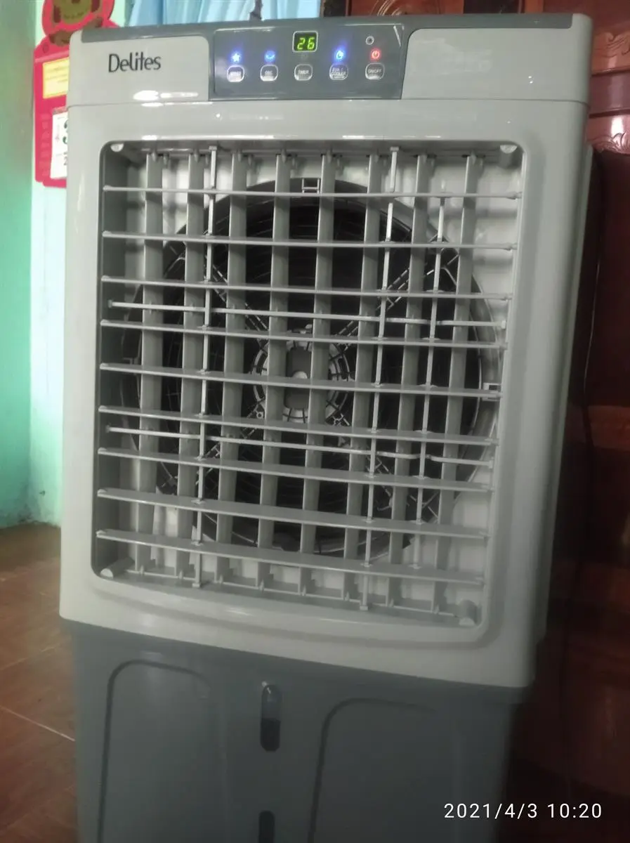 Khách hàng review Quạt điều hòa Delites DEL-AC45AR 130W 21