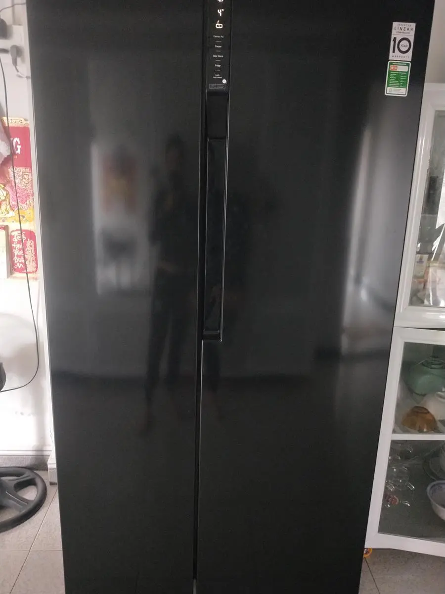 Khách hàng review Tủ lạnh LG Inverter 613 lít Side By Side GR-B247WB 8