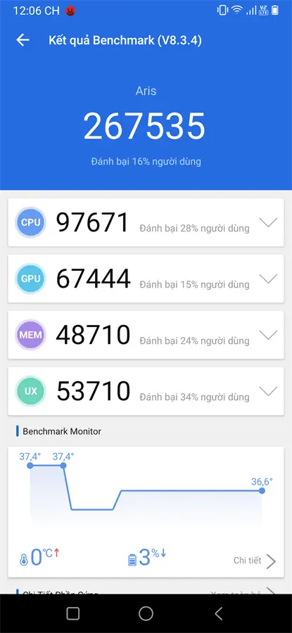 Khách hàng review Điện thoại Vsmart Aris (6GB/64GB) 3