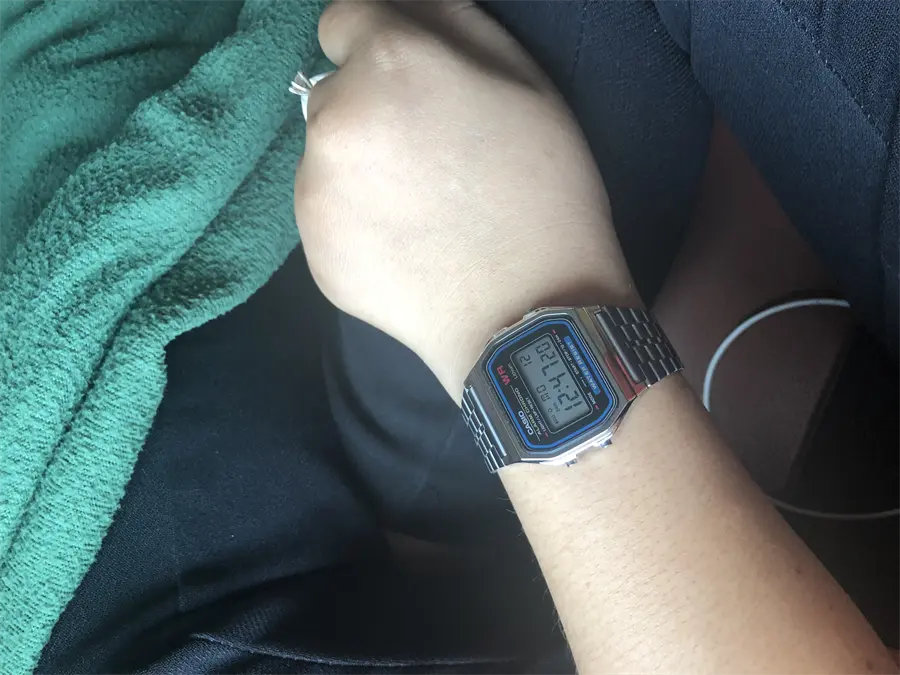 Khách hàng review Đồng hồ CASIO Vintage 33 mm Unisex A159WA-N1DF 8