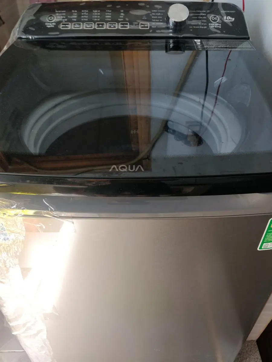 Khách hàng review Máy giặt Aqua 10 Kg AQW-FR100ET S 24