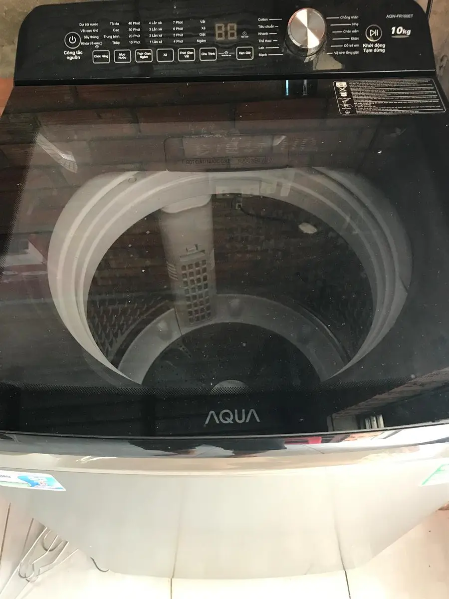 Khách hàng review Máy giặt Aqua 10 Kg AQW-FR100ET S 19
