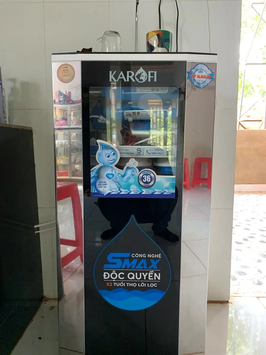 Khách hàng review Máy lọc nước RO Karofi KSI80-A 8 lõi 15