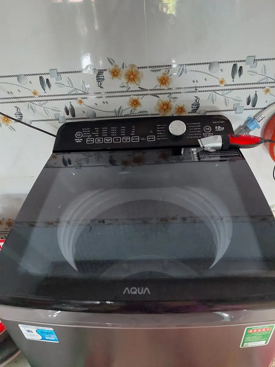 Khách hàng review Máy giặt Aqua 10 Kg AQW-FR100ET S 15