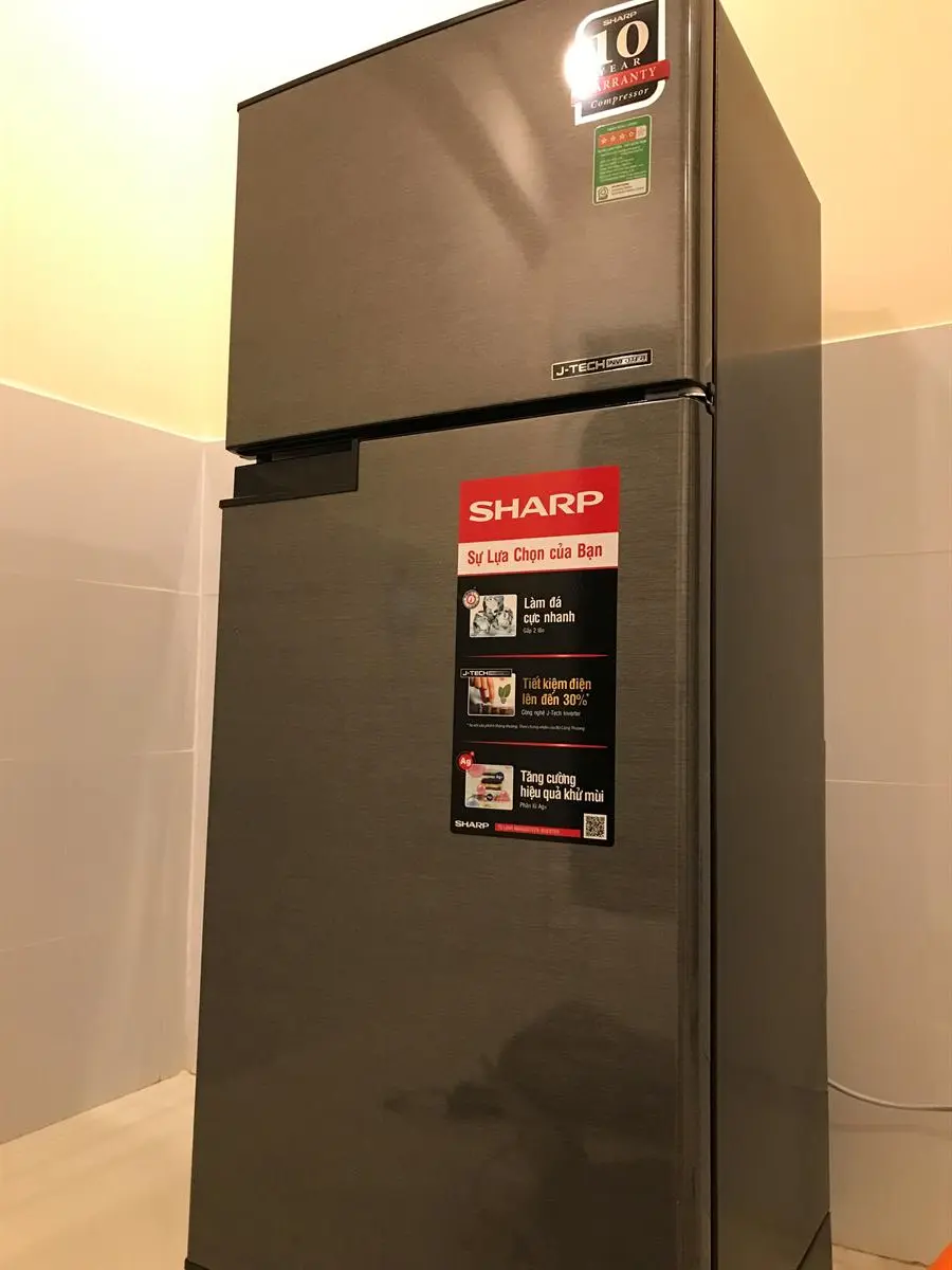 Khách hàng review Tủ lạnh Sharp Inverter 165 lít SJ-X196E-DSS 9