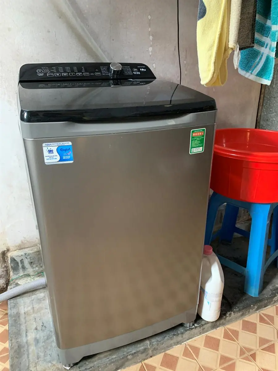 Khách hàng review Máy giặt Aqua 10 Kg AQW-FR100ET S 6