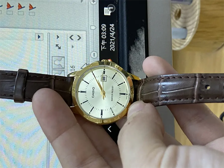 Khách hàng review Đồng hồ CASIO Timeless 30.2 mm Nữ LTP-V004GL-9AUDF 4