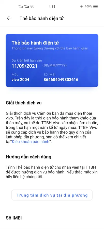 Khách hàng review Điện thoại Vivo X50 4