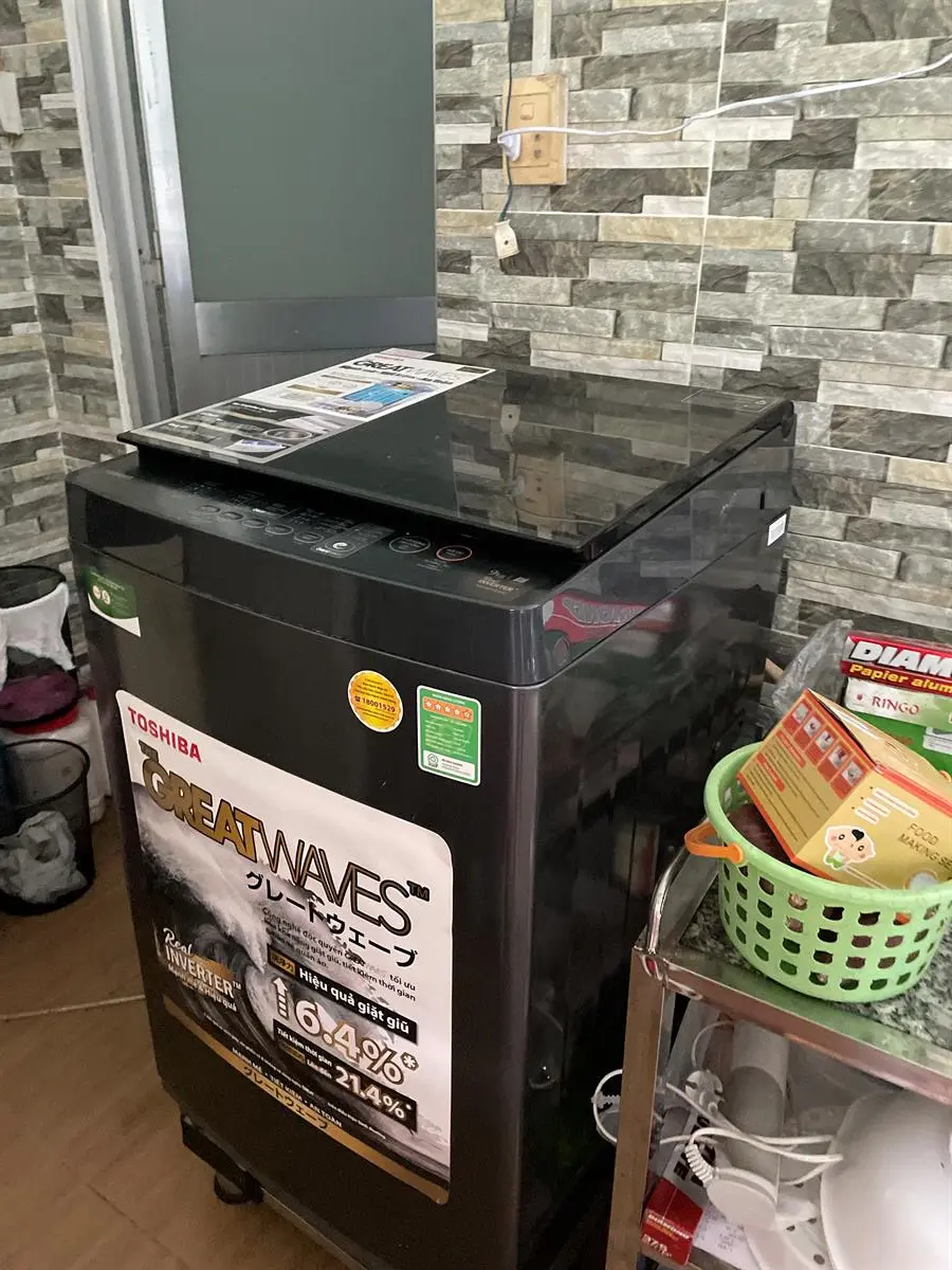 Khách hàng review Máy giặt Toshiba Inverter 9.0 kg AW-DK1000FV(KK) 4