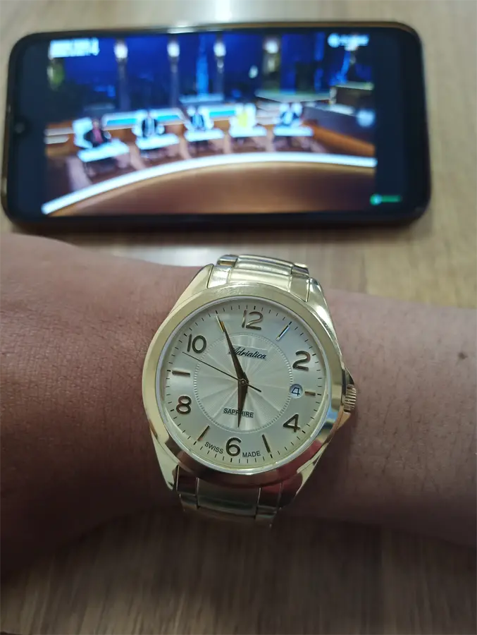 Khách hàng review Đồng hồ ADRIATICA 39 mm Nam A1265.1151Q 2