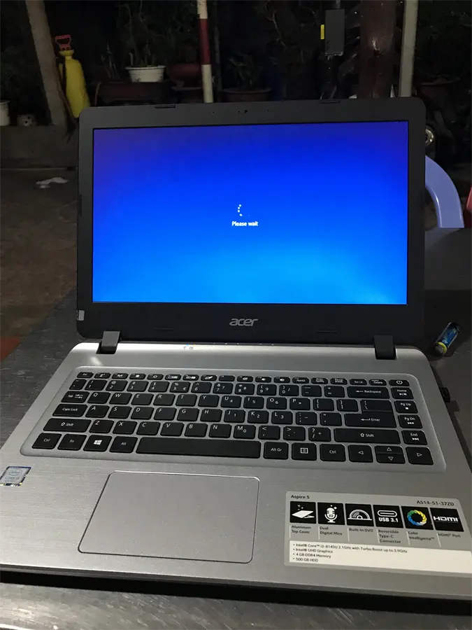 Khách hàng review Laptop Acer Aspire A514 51 37ZD i3 8145U/4GB/500GB/Win10 (NX.H6USV.003) 1