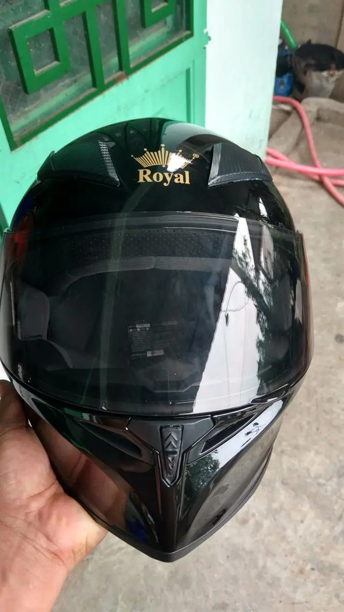 Khách hàng review Mũ fullface Size XL Royal M138B đen 1
