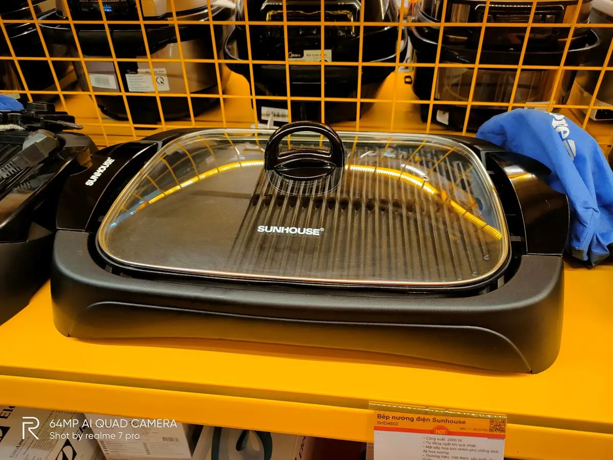 Khách hàng review Bếp nướng điện Sunhouse SHD4602 5