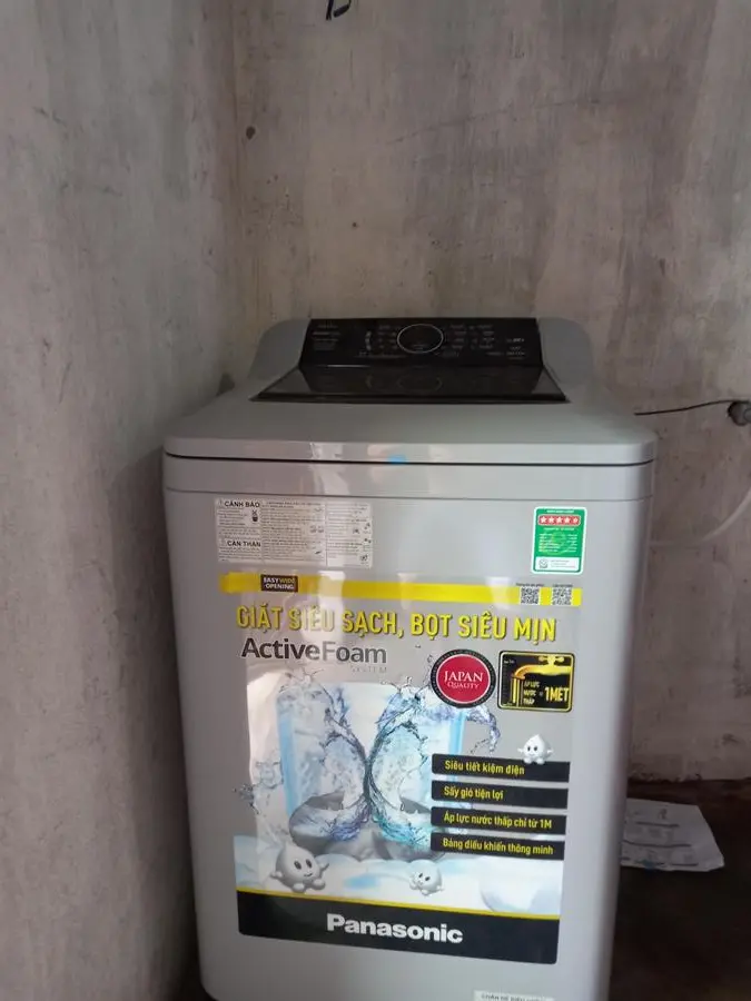 Khách hàng review Máy giặt Panasonic 10 kg NA-F100A4GRV 3