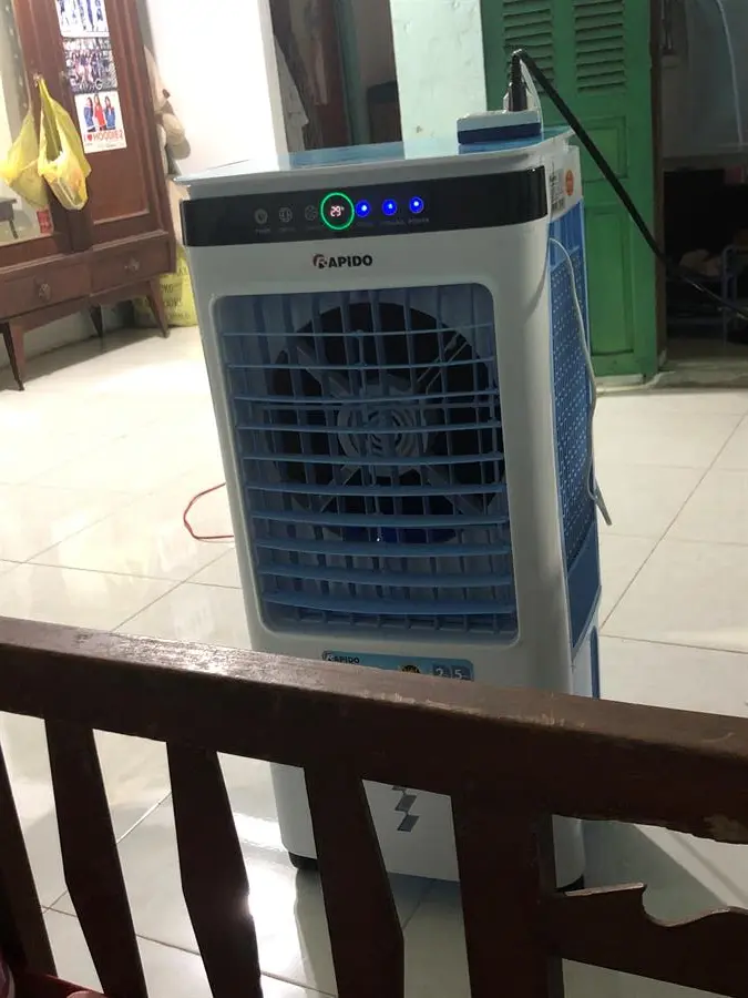 Khách hàng review Quạt điều hòa Rapido 6000D 80W 43