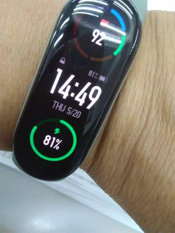 Khách hàng review Vòng đeo tay thông minh Mi Band 6 Đen 59