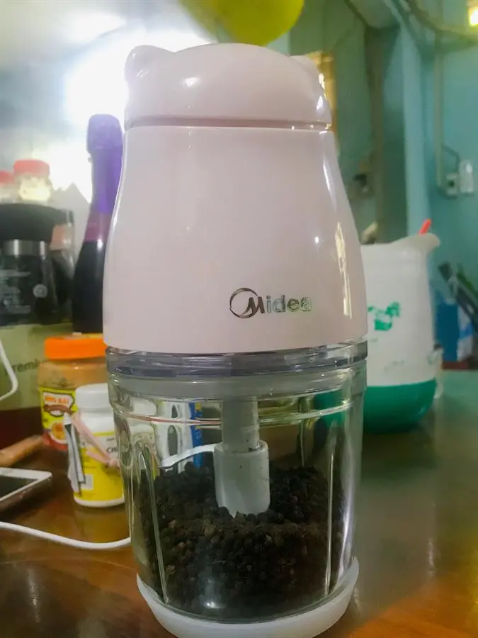Khách hàng review Máy xay thịt mini Midea MJ-BC200G 200W 0.6 lít 1