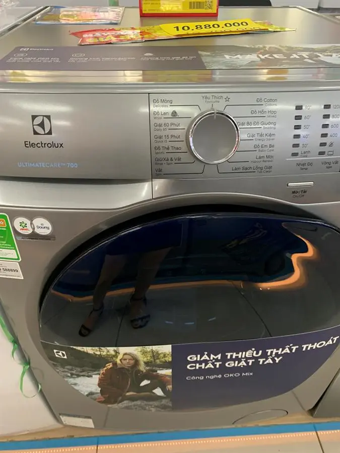 Khách hàng review Máy giặt Electrolux Inverter 9 kg EWF9024ADSA 15