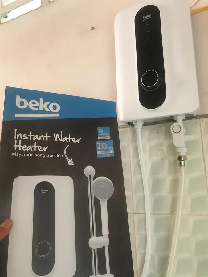 Khách hàng review Máy nước nóng trực tiếp Beko 4500W BWI45S2N-213 2