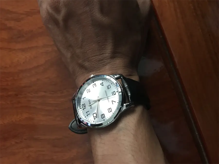 Khách hàng review Đồng hồ CASIO Timeless 38 mm Nam MTP-V001L-7BUDF 10