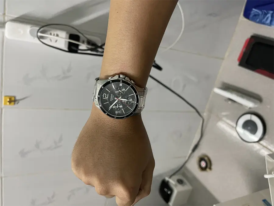 Khách hàng review Đồng hồ CASIO 42 mm Nam MTP-1374D-1AVDF 9
