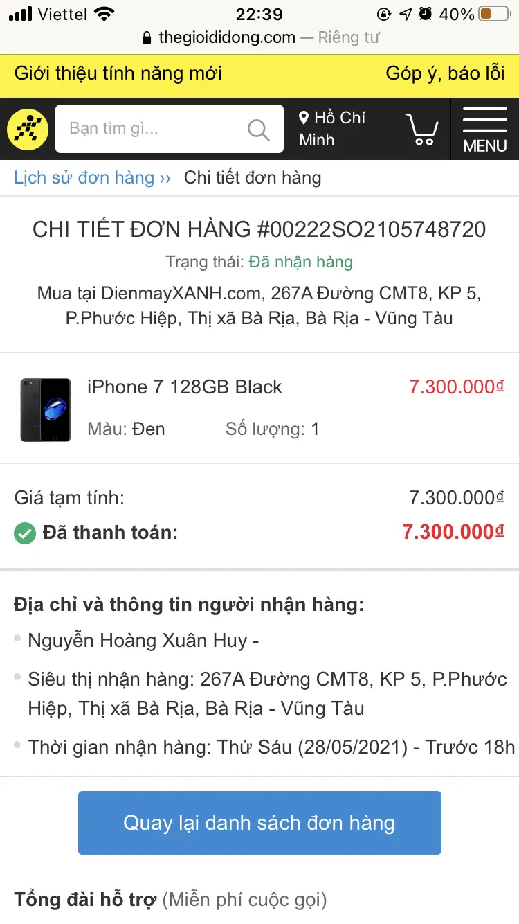 Khách hàng review Điện thoại iPhone 11 64GB 81