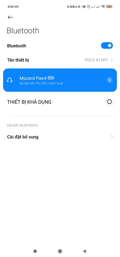 Khách hàng review Tai nghe Bluetooth Mozard Flex4 6