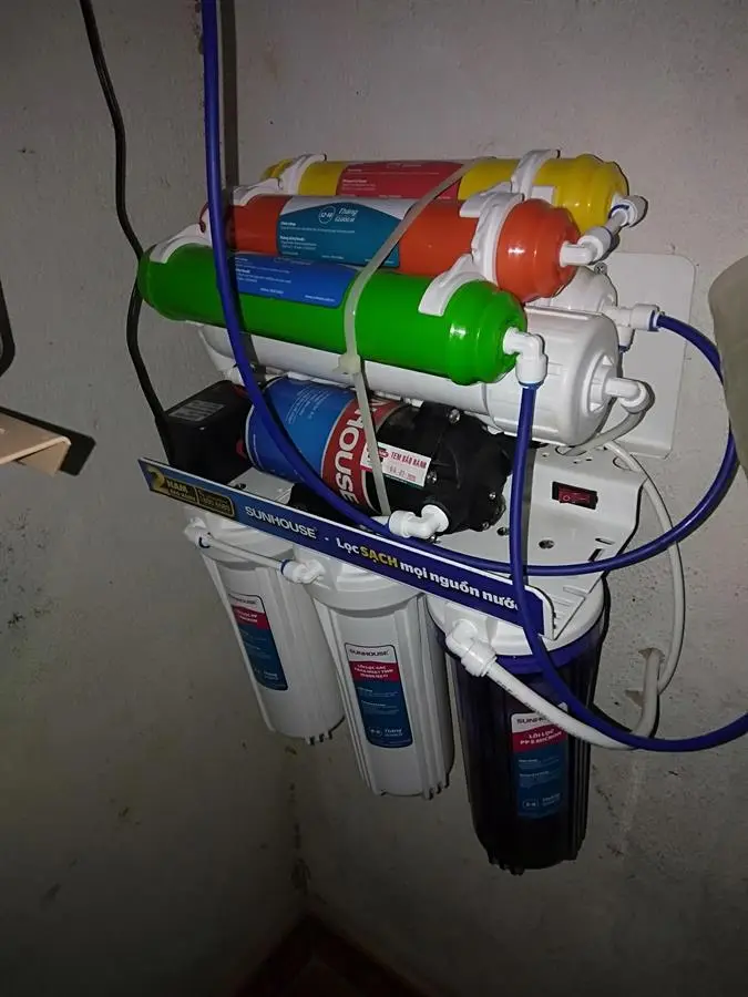 Khách hàng review Máy lọc nước RO Sunhouse SHA8878KV 8 lõi 7
