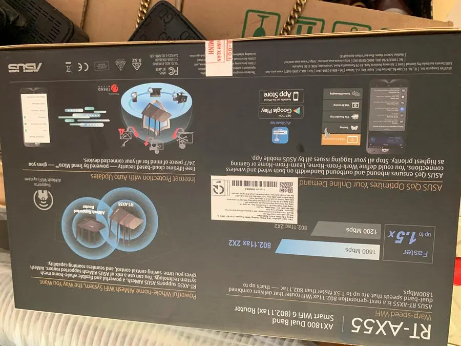 Khách hàng review Router Wifi Chuẩn Wifi 6 Băng Tần Kép Asus AX55 4