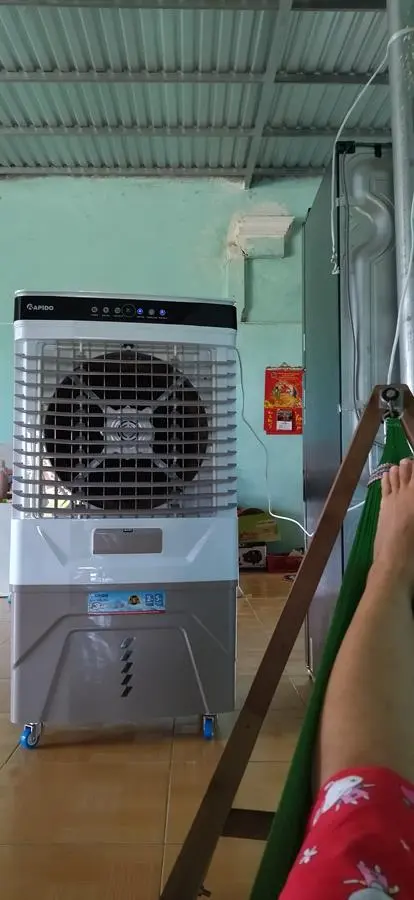 Khách hàng review Quạt điều hòa Rapido 9000D 200W 37