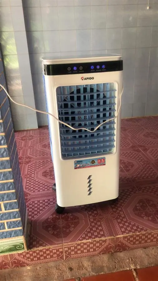 Khách hàng review Quạt điều hòa Rapido 6000D 80W 41