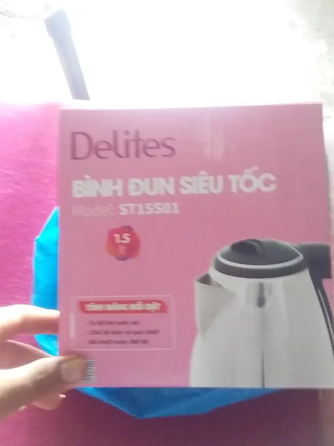 Khách hàng review Bình đun siêu tốc Delites 1.5 lít ST15S01 25