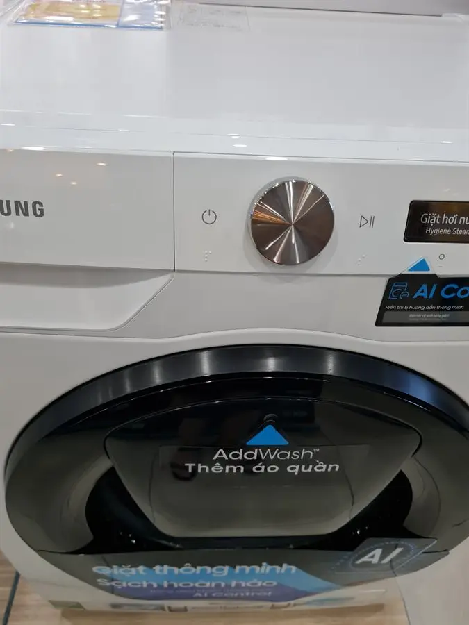 Khách hàng review Máy giặt Samsung Addwash Inverter 8.5kg WW85T554DAW/SV 7