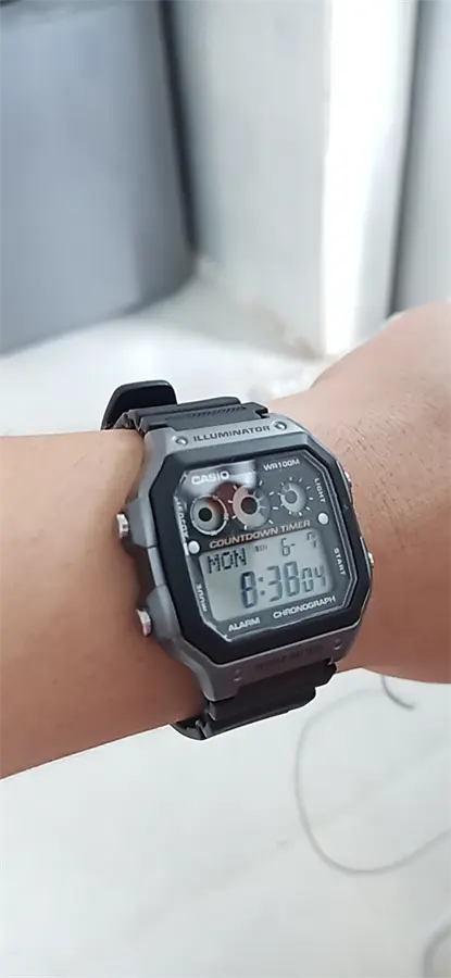 Khách hàng review Đồng hồ CASIO Timeless 42 mm Nam AE-1300WH-8AVDF 8