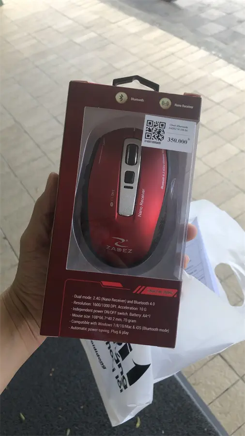 Khách hàng review Chuột Không dây Bluetooth Zadez M350 7