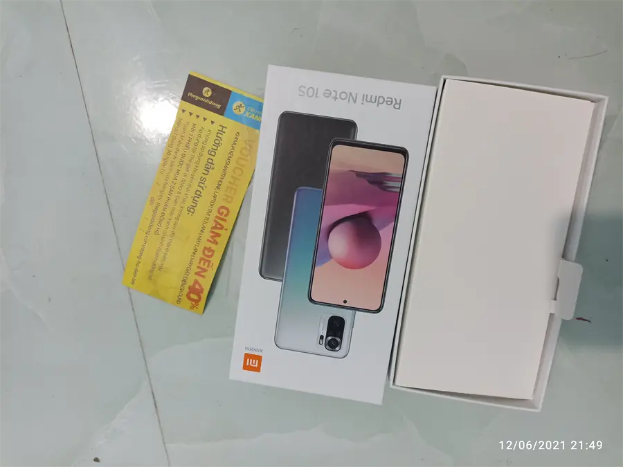 Khách hàng review Điện thoại Xiaomi Redmi Note 10S 8GB 37