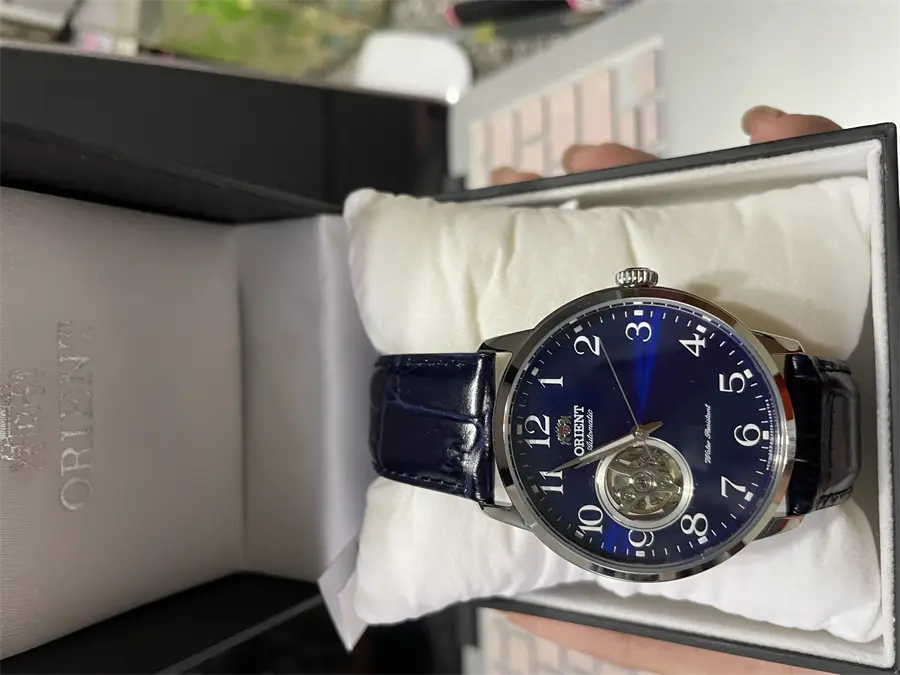 Khách hàng review Đồng hồ ORIENT Bambino 40.5 mm Nam RA-AG0011L10B 5