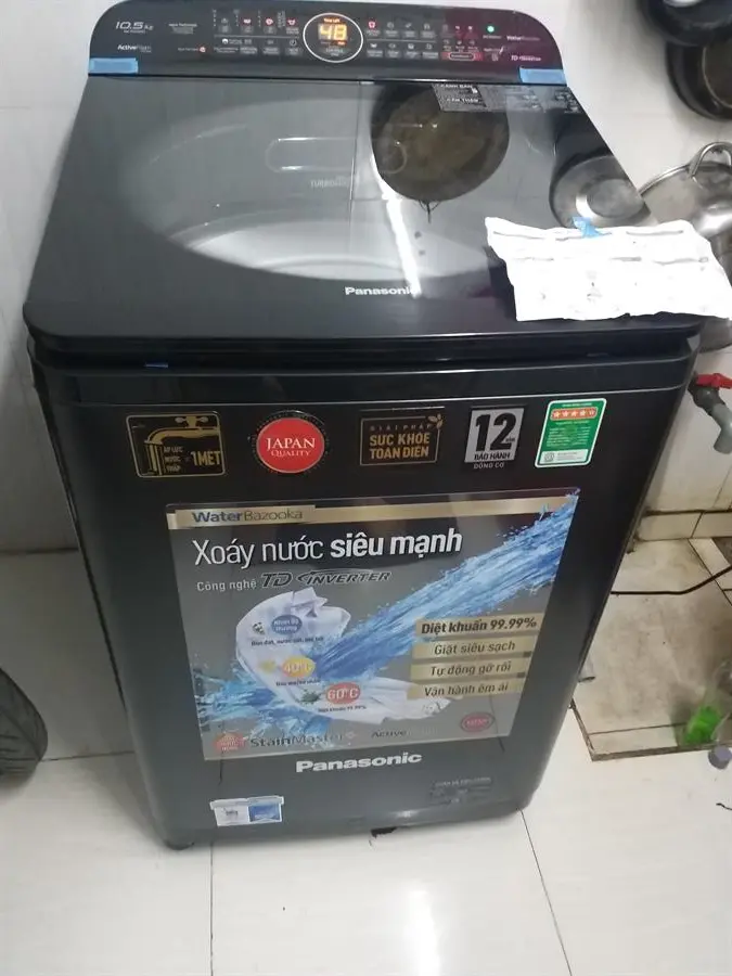 Khách hàng review Máy giặt Panasonic Inverter 10.5 Kg NA-FD10VR1BV 61