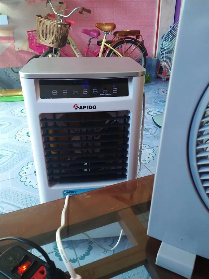 Khách hàng review Quạt điều hòa Rapido 3000D 40W 24