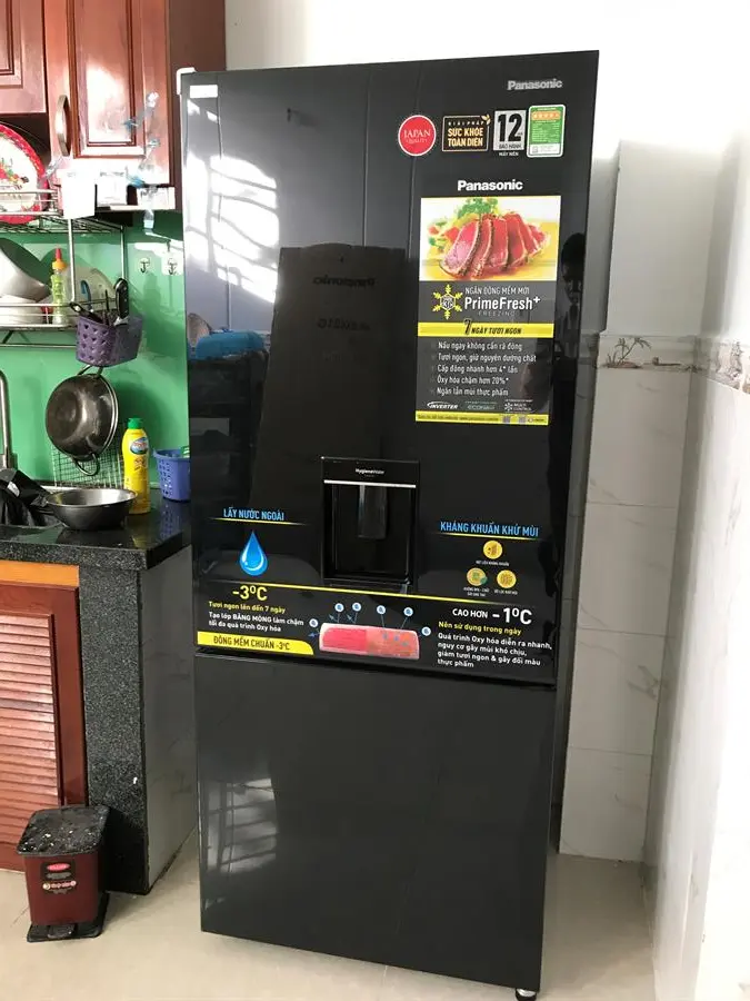 Khách hàng review Tủ lạnh Panasonic Inverter 377 lít NR-BX421GPKV 62