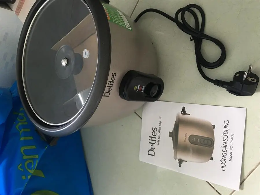 Khách hàng review Nồi cơm nắp rời Delites 1.8 lít RC-10W003 12