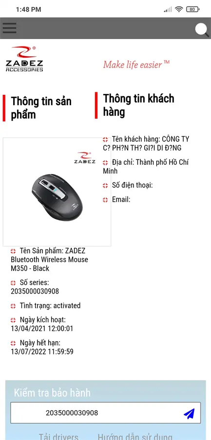 Khách hàng review Chuột Không dây Bluetooth Zadez M350 5