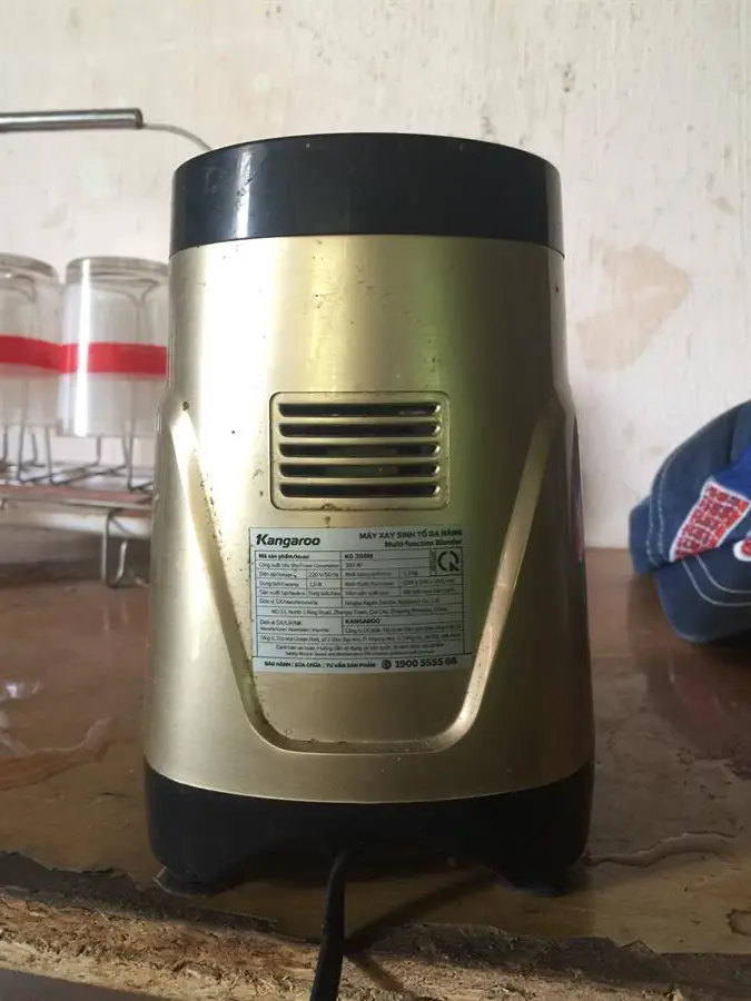 Khách hàng review Máy xay sinh tố đa năng Kangaroo KG3B6M 4