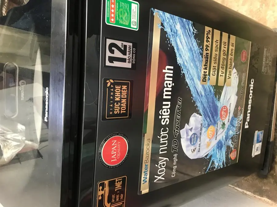 Khách hàng review Máy giặt Panasonic Inverter 11.5 Kg NA-FD11VR1BV 9